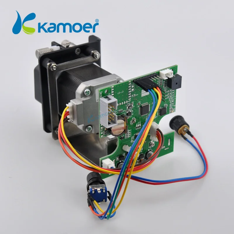 

Kamoer KCS stepper motor peristaltic pump with control board (Adjustable flow )