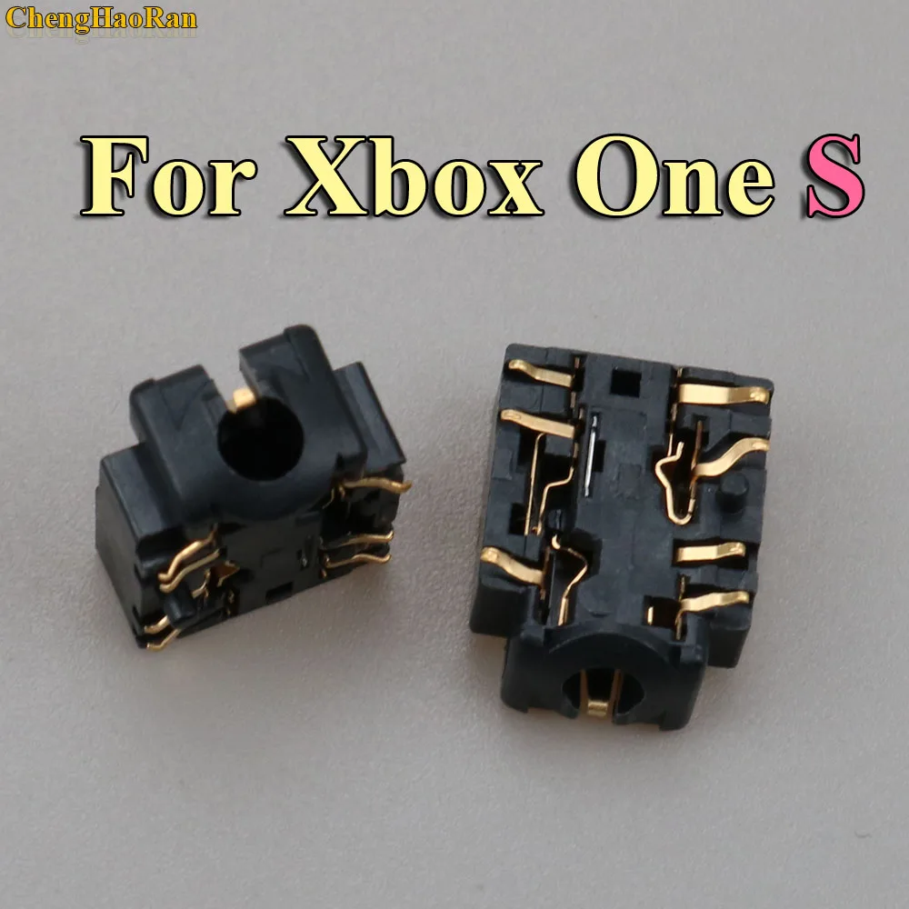 ChengHaoRan 2 шт. 5 разъем для наушников XBOX ONE S контроллер 3 мм гарнитуры Xbox one slim|Запасные