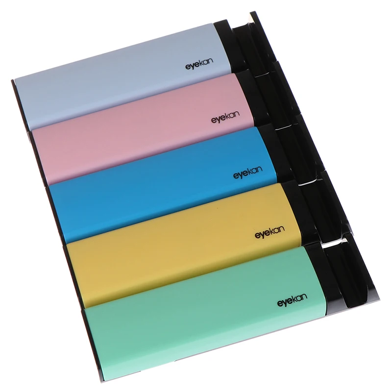 Цветной чехол для контактных линз глаз контейнер очиститель дорожный зеркальный