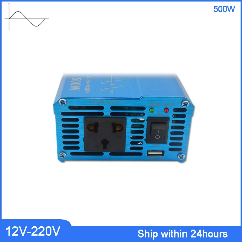 500 Вт DC12 в AC220 чистый синусоидальный солнечный инвертор/солнечный PV 12 В
