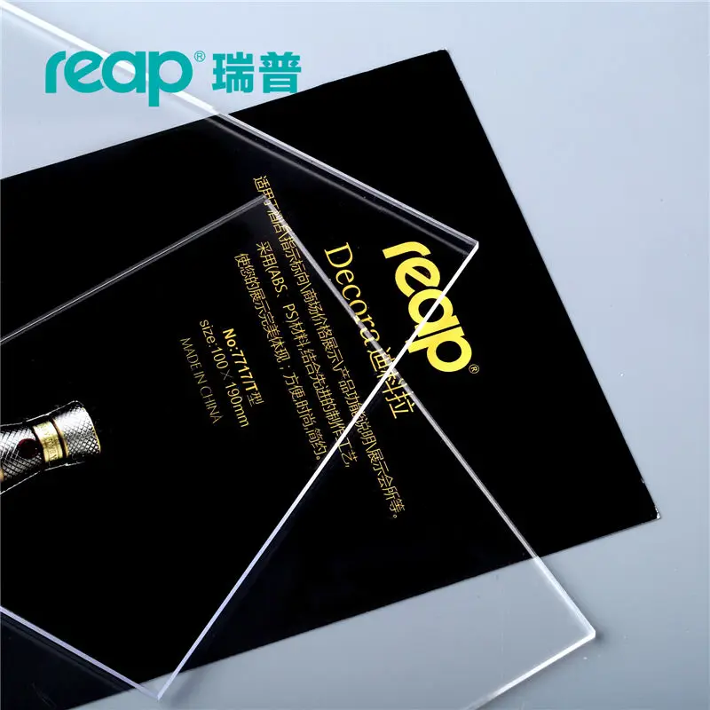 5-Pack REAP decora PS T-форма регистрации знак держатель карты Настольный стенд меню Service label напиток бренд Конференц