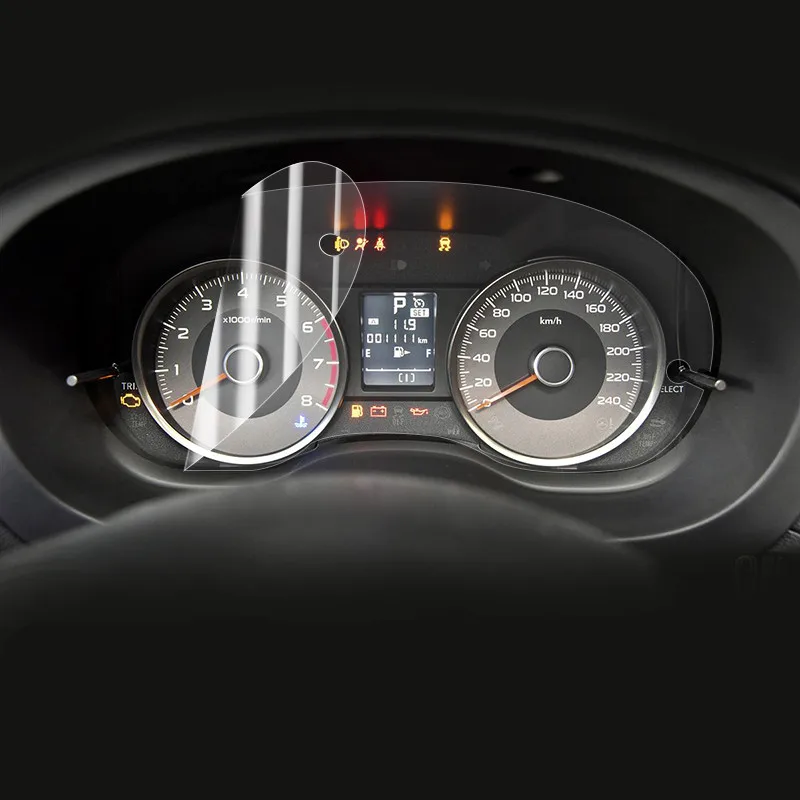 HD приборной панели Защитная пленка для Subaru Forester XV Outback 2013, 14, 15, 16, 17, 18, 19, AB382
