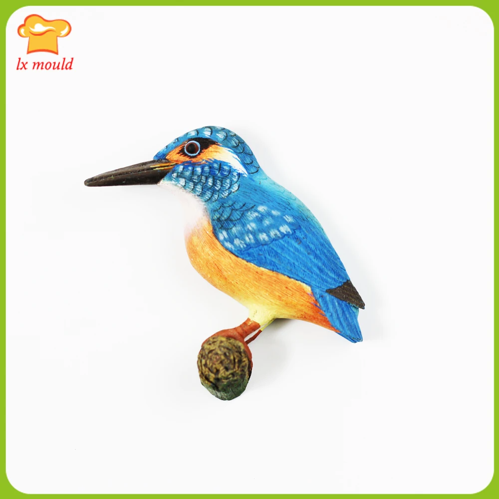 

Kingfisher Silicone Mould, Food Safe, Cake Decorating, Fondant Mold