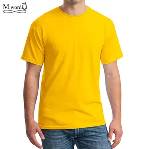 Высококачественная брендовая Летняя мужская футболка с круглым вырезом, Однотонная футболка с коротким рукавом из 100% хлопка, повседневная мужская футболка