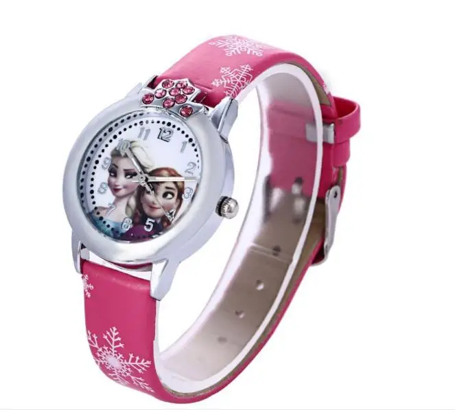 Relogio feminino 2018 новые relojes Мультяшные детские часы принцессы модные милые резиновые