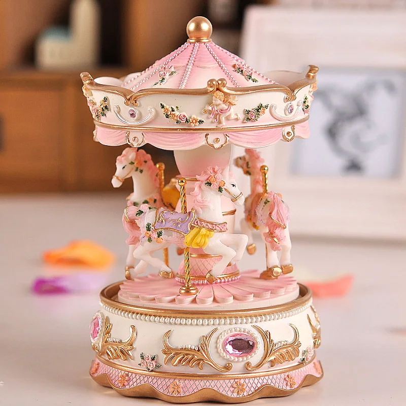 Классный фонарик музыкальная карусель коробка | Дом и сад