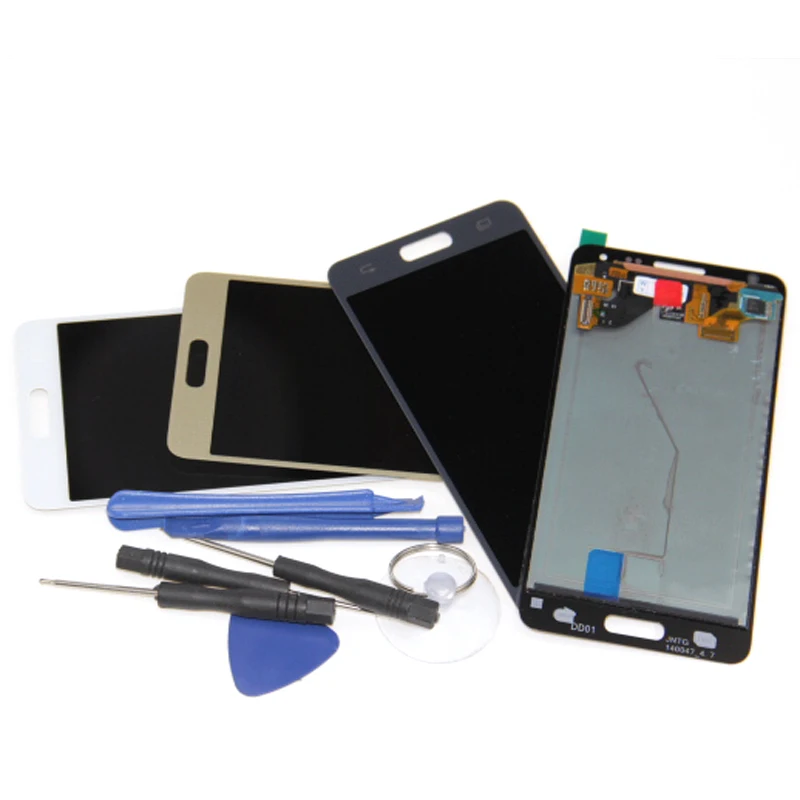 Протестировано хорошо супер AMOLED для samsung Alpha G850 lcd note 4 mini G850F ЖК экран сенсорный