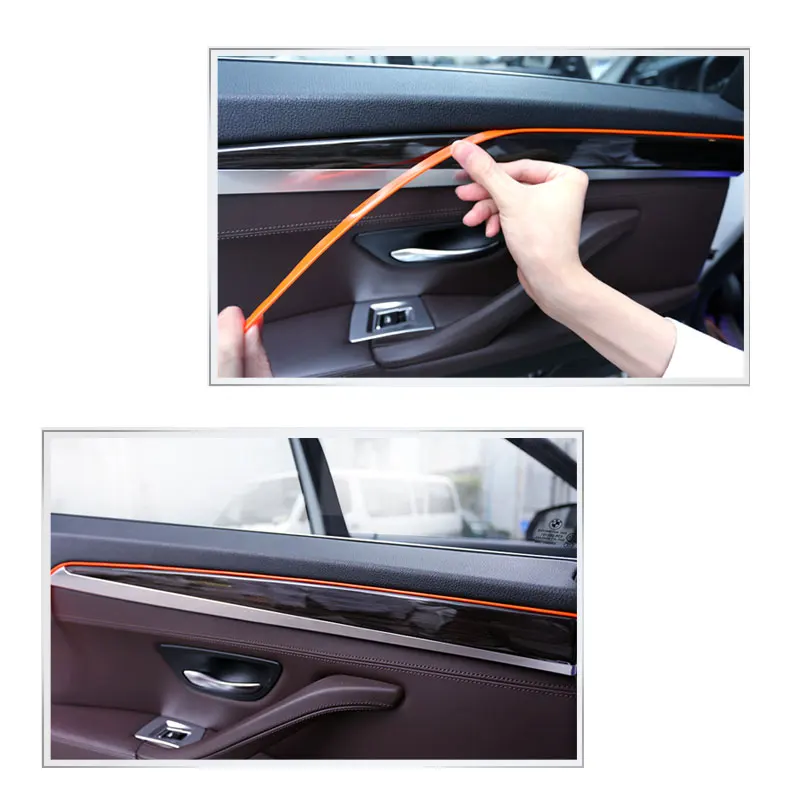 3 м автомобильный Стайлинг интерьера литье светодиодные полосы света для Toyota Crown