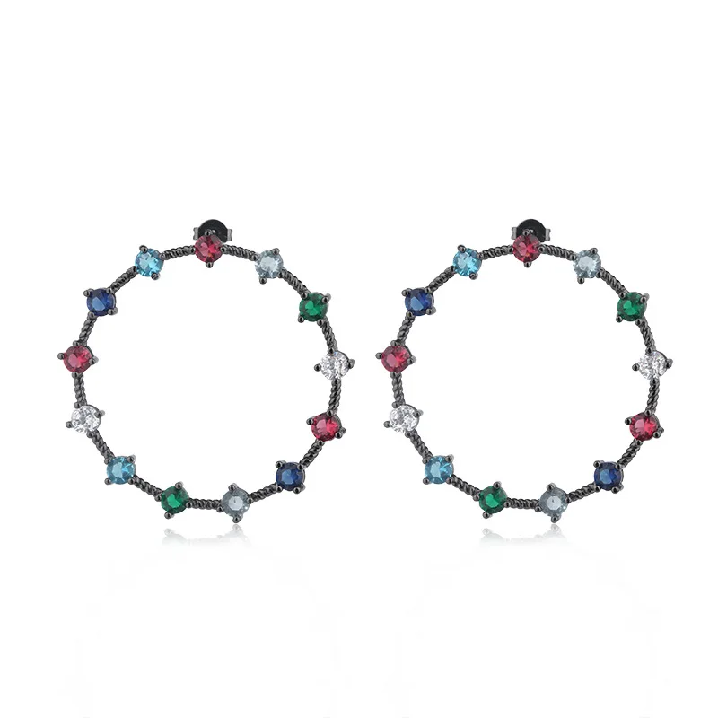 

Fashion earring for women inlaid Cubic Zirconia earring fashion high quality Long Earrings Romantic gift