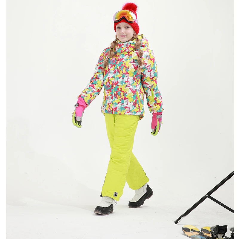 Лыжный комплект для девочек Detector детский уличный водонепроницаемый