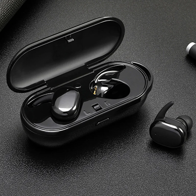 Teamyo Bluetooth наушники 5,0 Touch control наушники спортивные наушники стерео беспроводные наушники с зарядным устройством Беспроводная мини-гарнитура