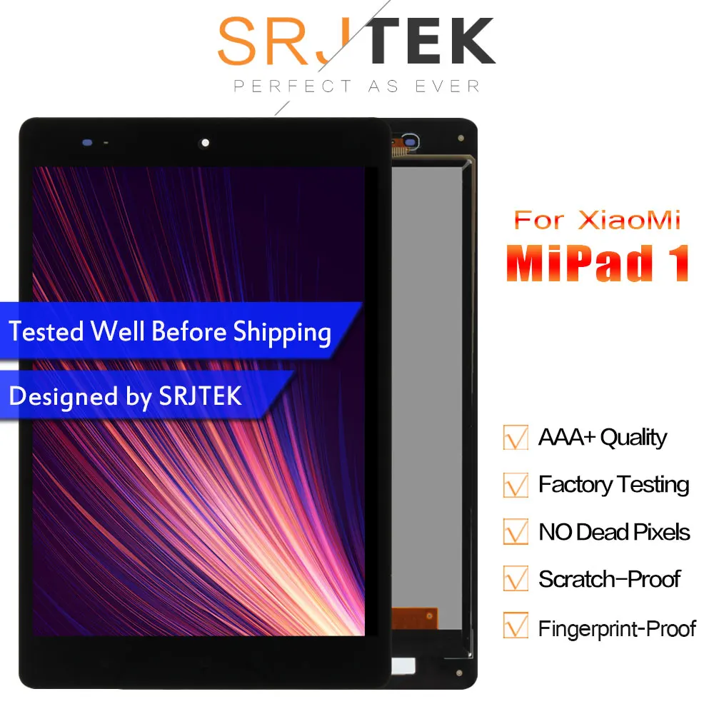 ЖК дисплей SRJTEK 7 9 дюйма для Xiaomi Mipad Mi Pad 1 A0101 сенсорный экран с матрицей дигитайзер