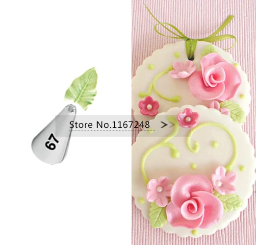 #67 насадки для кондитерского мешка кондитерские инструменты выпечки тортов