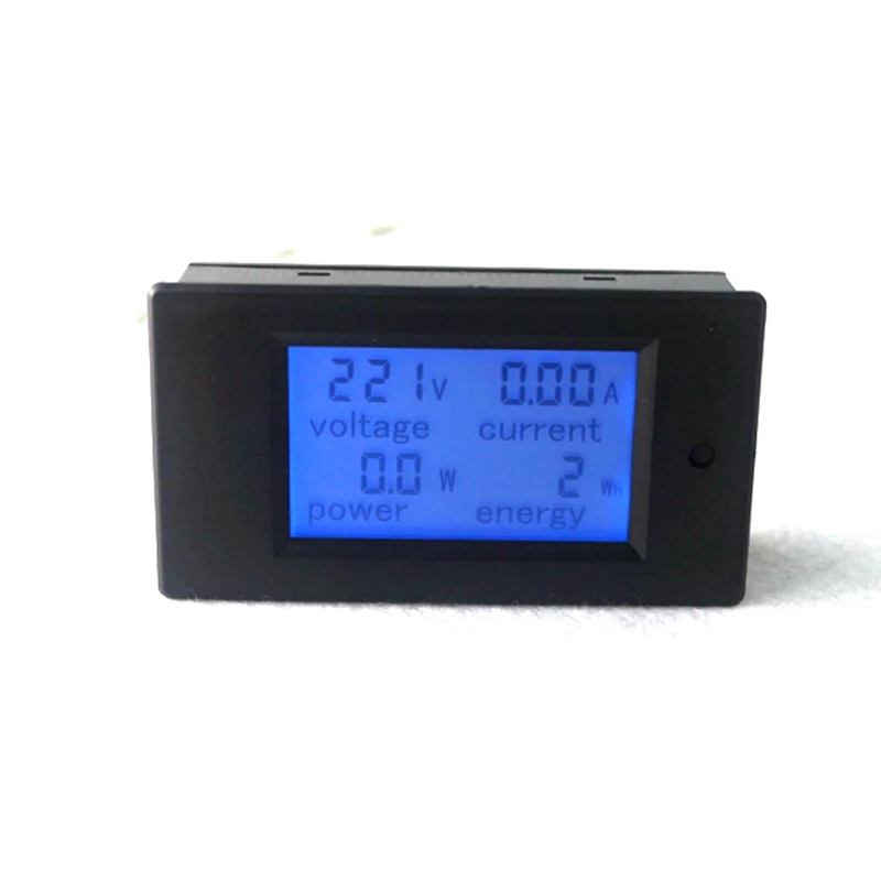 Цифровой AC80 260V 100A вольтметр с трансформаторной катушкой AC 220V Индикатор