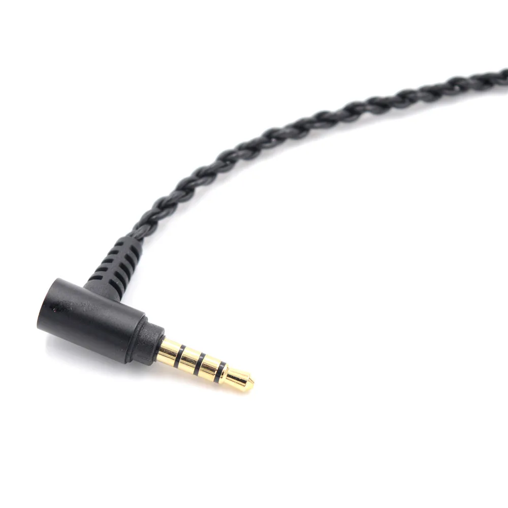 BQEYZ HiFi наушники 0,78 мм 2-контактный разъем 3,5 штекер сменный кабель