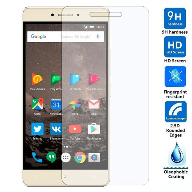 2.5D Закаленное стекло для Highscreen Power Ice Max защитная пленка Взрывозащищенная Защита