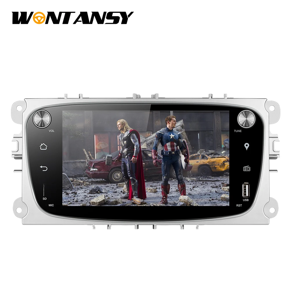 Android 9 0 автомобильный dvd для Ford focus Mondeo S max smax Kuga c 2009 2010 2011 с радио GPS медиаплеер 1024*600