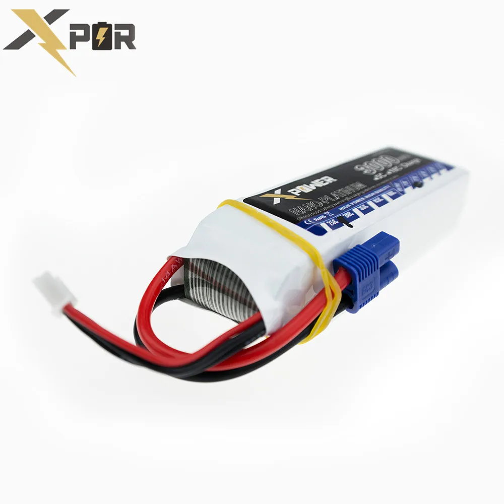 11 1 В 3S 3000 мАч батарея 30C max 35C EC3 XT60 T разъем Xpower литиевые батареи для