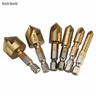 6 шт., набор сверл с шестигранным хвостовиком, 14 дюйма