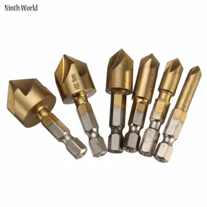 6 шт., набор сверл с шестигранным хвостовиком, 14 дюйма