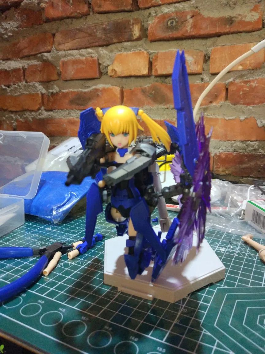 Симпатичная Броня PA Frame Arms Girl Fate stay night Saber VER.1 человеческая сборная экшн фигурка