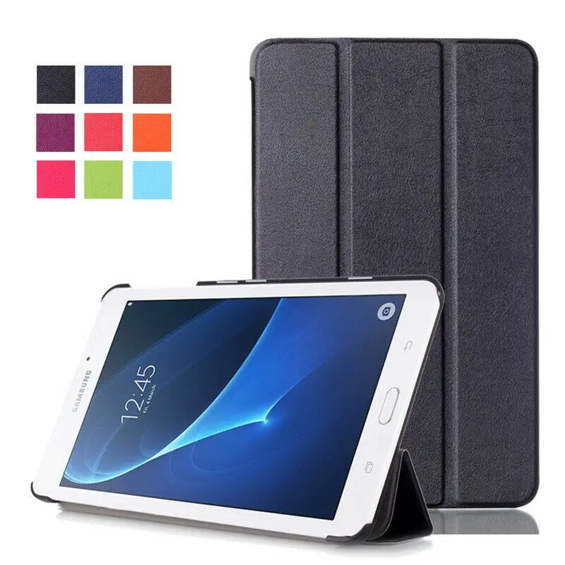Чехол книжка из искусственной кожи для Samsung Galaxy Tab A 7 0 дюймов 2016 SM T280 T285 чехол
