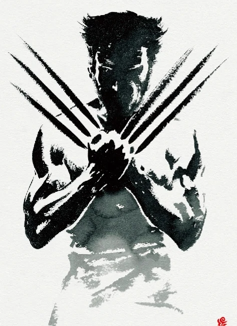 Водонепроницаемая временная татуировка наклейка на тело X-men Marvel Girl Jean серый Росомаха тату флэш-тату поддельные татуировки для wo men