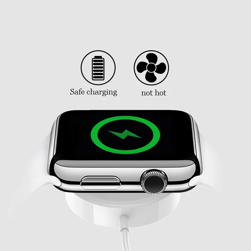 Suntaiho Беспроводной Зарядное устройство для Apple iWatch серии 4 3 2 USB кабель Магнитная