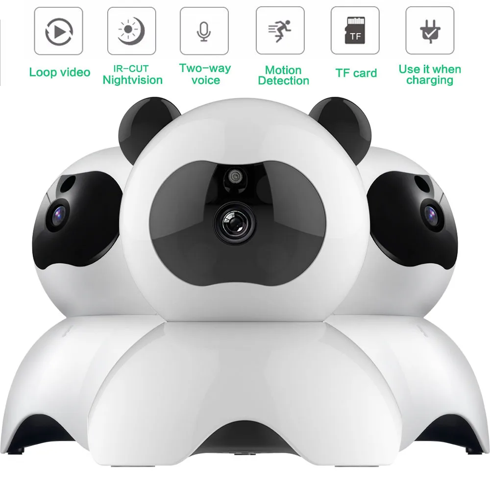 1080 P IP Камера Беспроводной смарт камера с Wi Fi Ночное видение P2P наблюдения