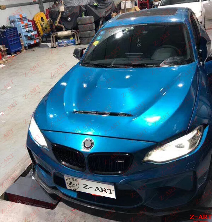 2015 2019 Z ART M2 CS капот двигателя для GTS углеродное волокно крышка F87 капота M2C колпак