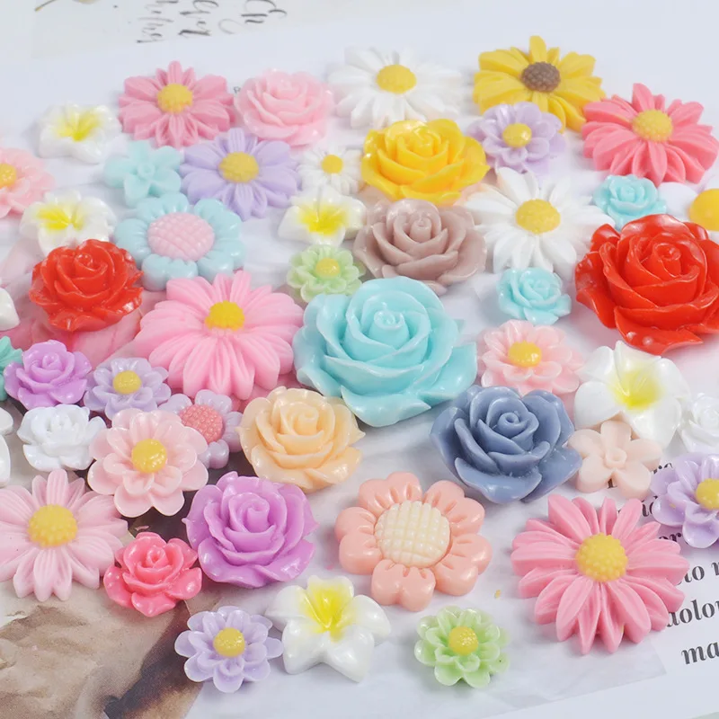 

Resin Flower Diy Blessing Bag Crystal Mud Slime Filler Polymer Clay Charms Play Dough Tools Polymer Clay Molds Toys for Children