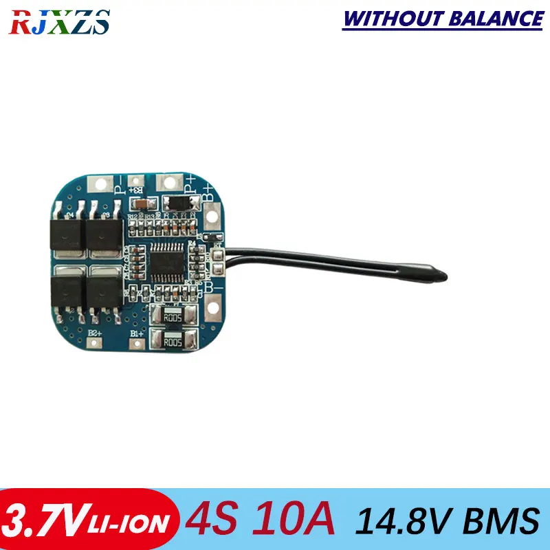 4S 10A 14 8 V li ion BMS PCM плата защиты батареи bms pcm с переключателем температуры для