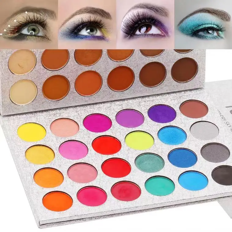 Палетка теней Beauty Glazed для макияжа глаз тени матовые пигментированные