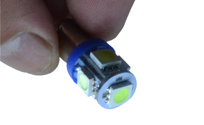 50 шт. супер яркий BA9S T4W 5050 5SMD автомобиля светодиодная лампа для дома лампы белого и синего цвета красного и желтого цветов обратный свет лампы для чтения 6 V 6,3 V