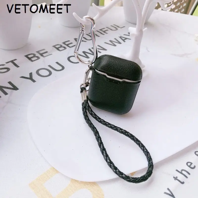 VETOMEET ТПУ Силиконовые Bluetooth беспроводные наушники чехол для Apple гарнитура airpods
