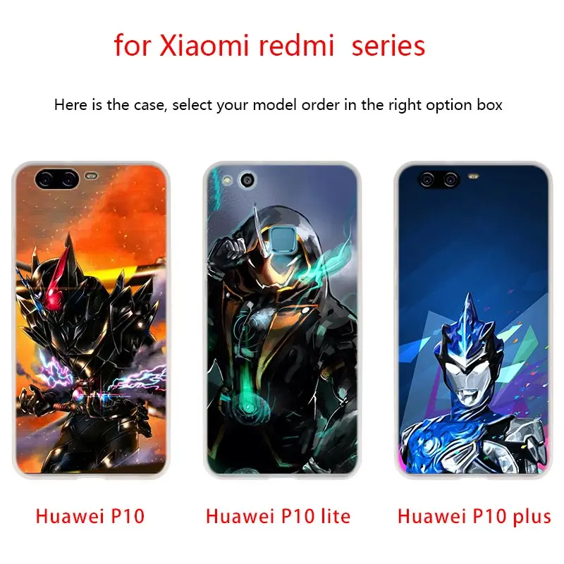 Мягкие чехлы Kamen Rider Dragon Knight для Huawei P40 P30 P20 Pro P10 Lite E Plus P Smart Z 2020 2019|Бамперы| |