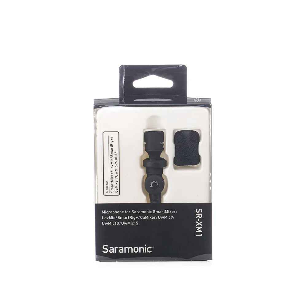 Saramonic SR-XM1 3 5 мм TRS микрофон для подключения и воспроизведения DSLR-камер видеокамер