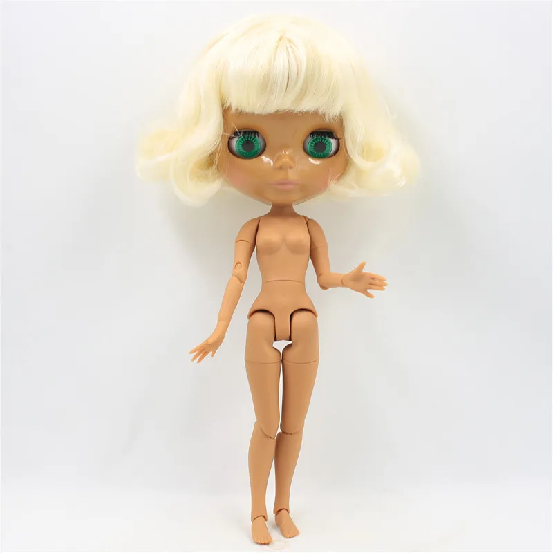 doll Ледяной завод, светильник, золотые волосы, темная кожа, соединение тела, bjd, школьная форма, очки, рубашка, сумка, обувь, юбка, 1/6, игрушка, 30 см - Цвет: doll