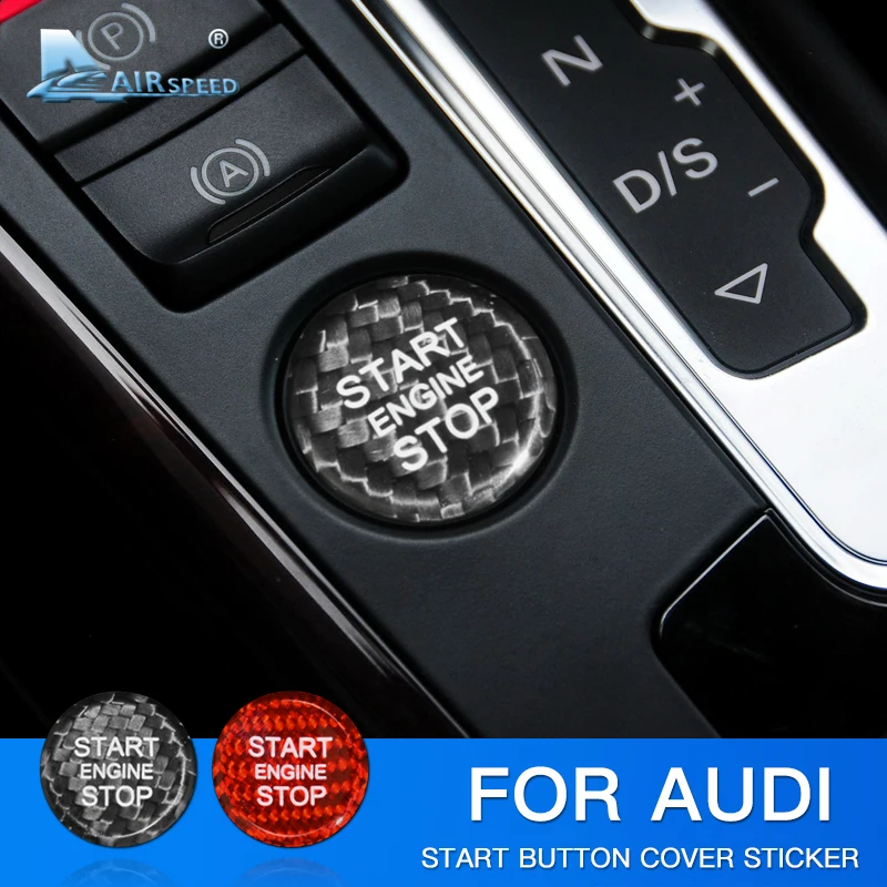 Airspeed для Audi A4L A5 A6L Q5 Q3 A7 Q7 Q5L аксессуары наклейка из углеродного волокна внутренняя