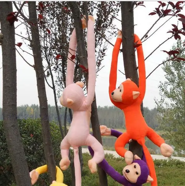 45 см Новое поступление милые плюшевые игрушки с длинными рукавами и обезьяной