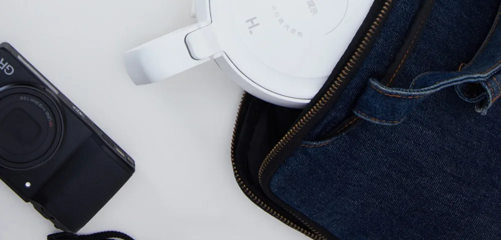 XIAOMI HL складной электрический чайник ручной нагревательный чайник автоматическая защита от помех проводной портативный чайник для путешествий на открытом воздухе