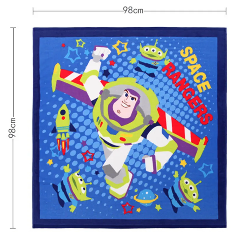 Disney Toy Story Cartoon газовое банное полотенце с изображением машин Хлопковое супер