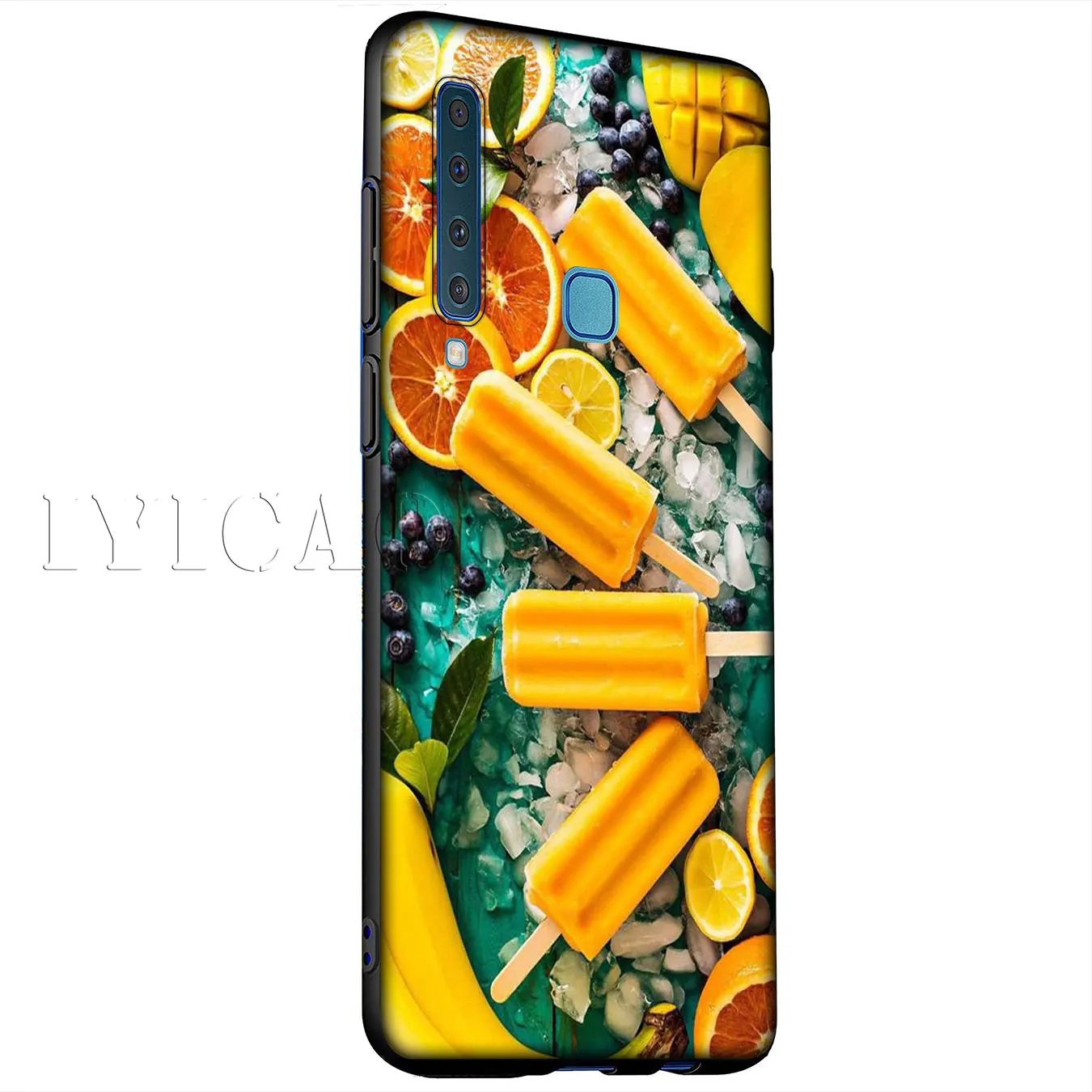 IYICAO Fresh summer fruit Silicone Soft Case for Samsung Galaxy A6 Plus A9 A8 A7 2018 A3 A5 2016 2017 Note 9 8 |