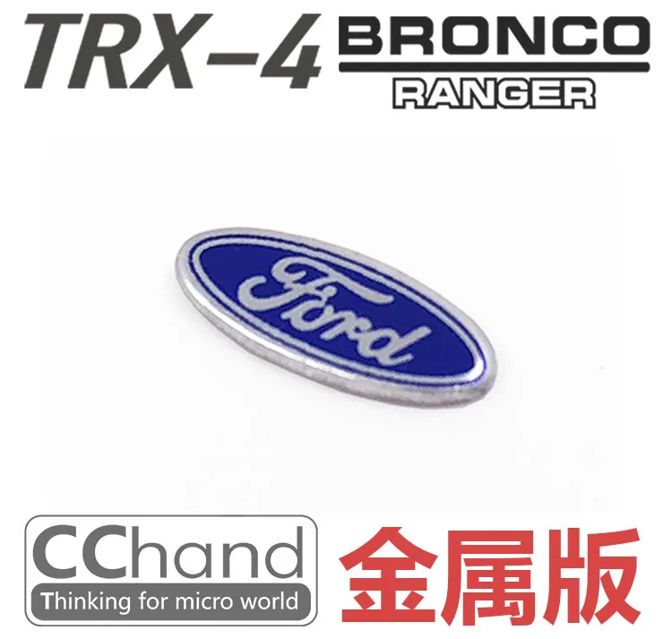 Логотип Defender BRONCO для 1/10 масштаб осевой TRX4 T4 TRAXXAS D110 Тактический Блок