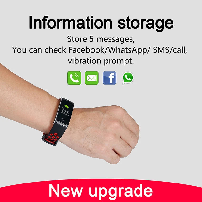 Q8S Smart Bracelet Heart Rate Monitor Waterproof Fitness Tracker Bluetooth Watch Band Q8 For Android IOS women men Wristband | Электроника