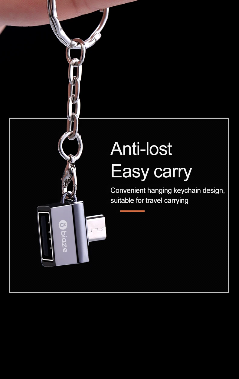 Адаптер Biaze OTG Micro USB в USB кабель конвертер адаптер Micro USB в USB 2,0 для samsung Xiaomi Android телефон для флеш-накопителя