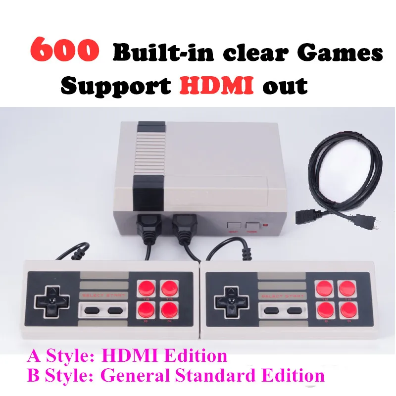 BEESCLOVER HDMI Out Ретро Классический Ручной игровой плеер семья ТВ Видео игровая
