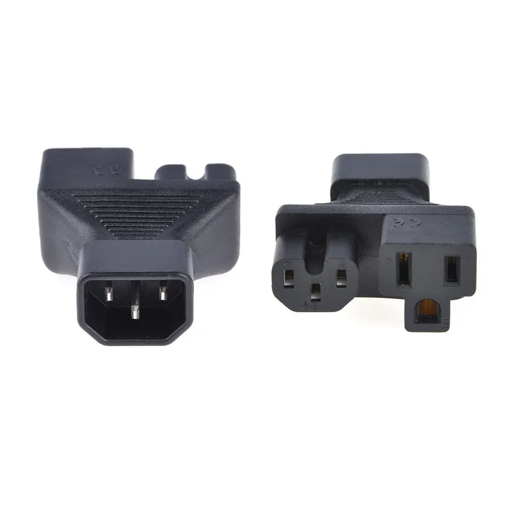SHGO-IEC320 C14 to C15 Nema 5-15R USA Female PDU UPS Splitter Power Adapter | Обустройство дома