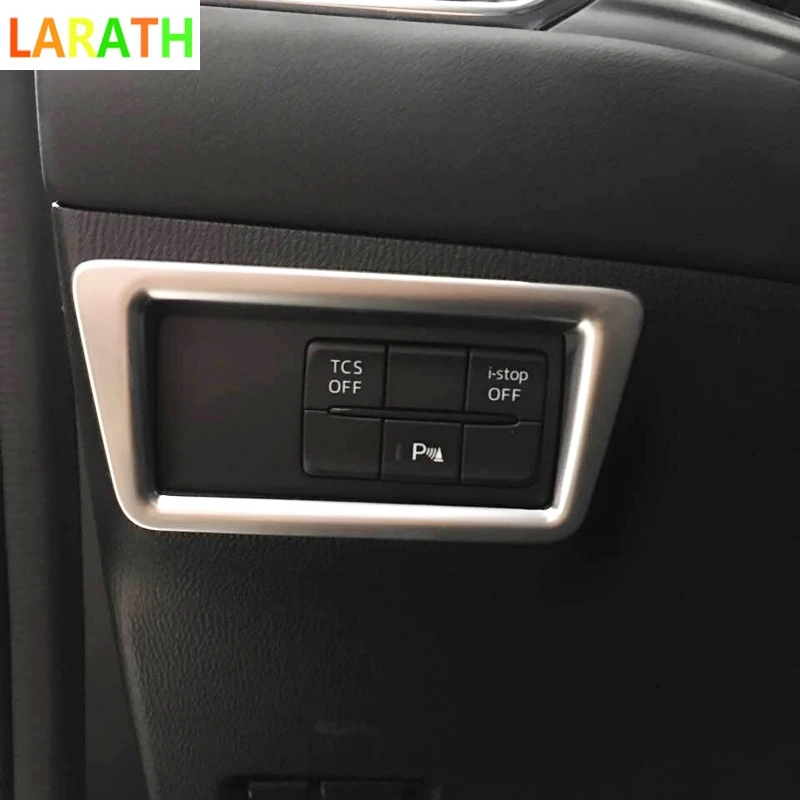 Новинка для Mazda CX 5 CX5 2017 2018 матовые аксессуары стайлинга автомобиля внутренняя