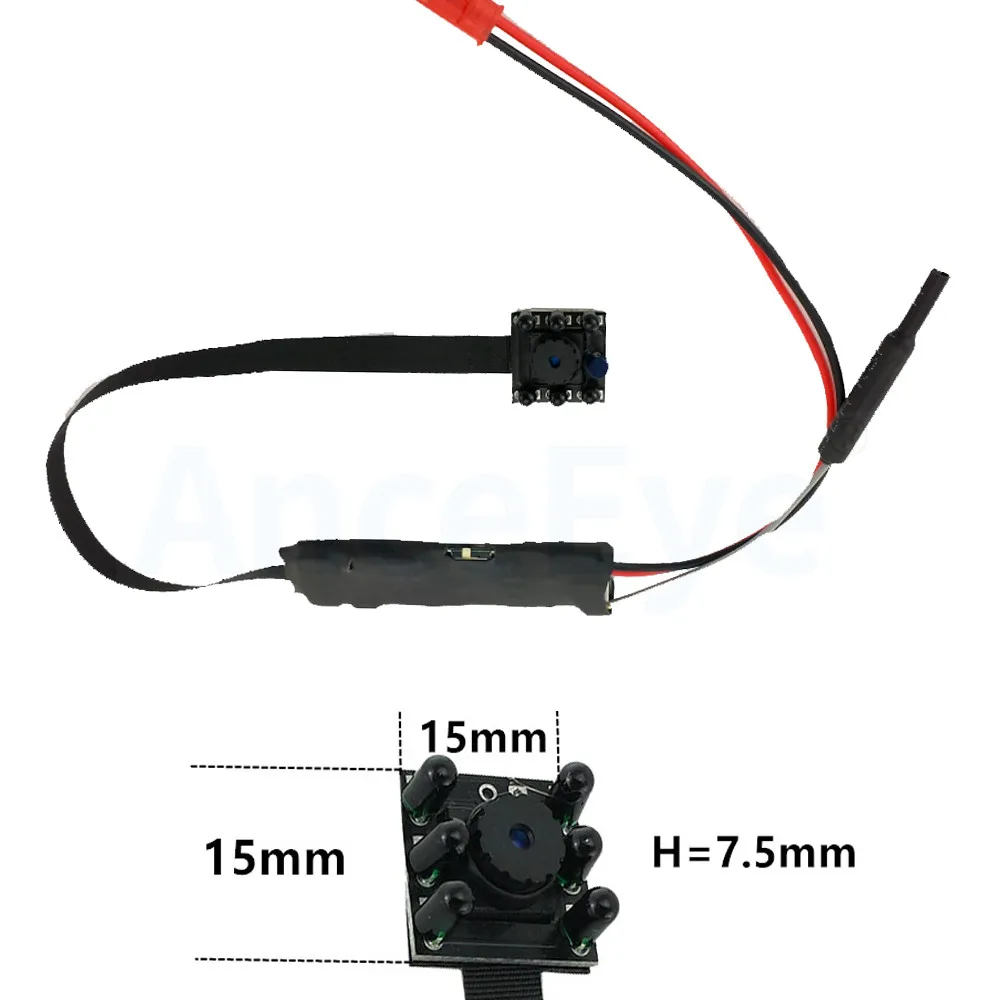 AnceEye 1080P Мини Wifi камера HD wifi P2P Запись видео Обнаружение движения Дистанционное